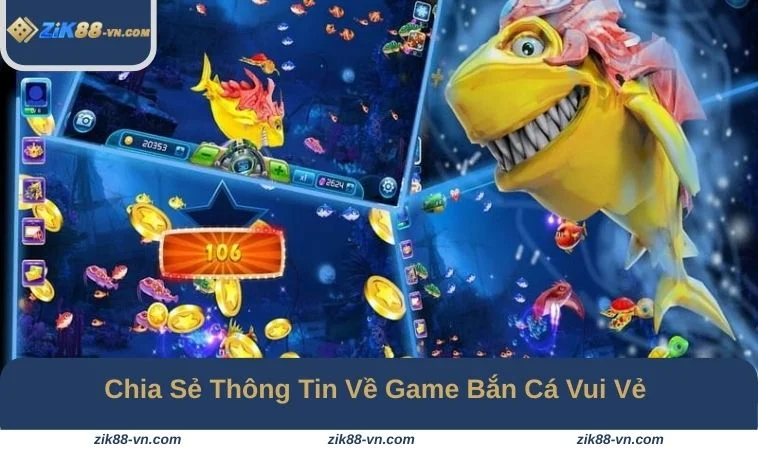 Game bắn cá Vui Vẻ thu hút nhiều người chơi nhờ luật chơi đơn giản