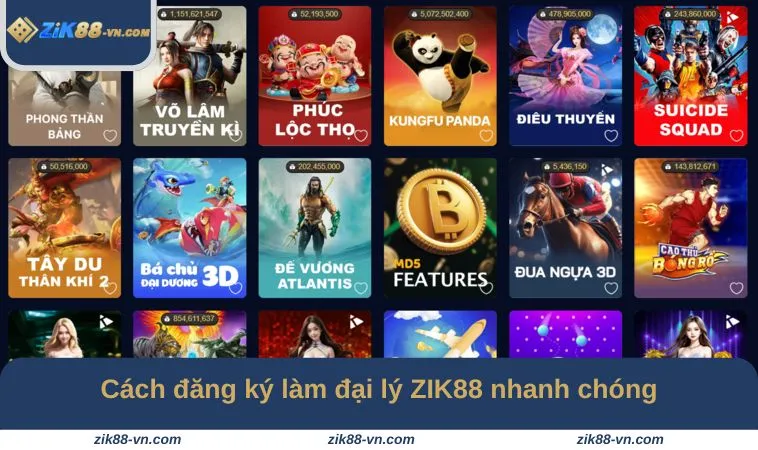 Cách đăng ký làm đại lý ZIK88 nhanh chóng