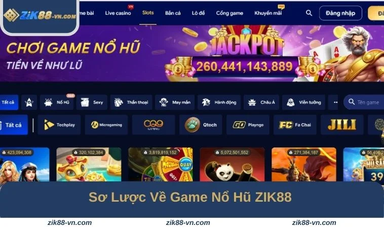 Nổ hũ ZIK88 có cách chơi đơn giản và thu hút nhiều người chơi