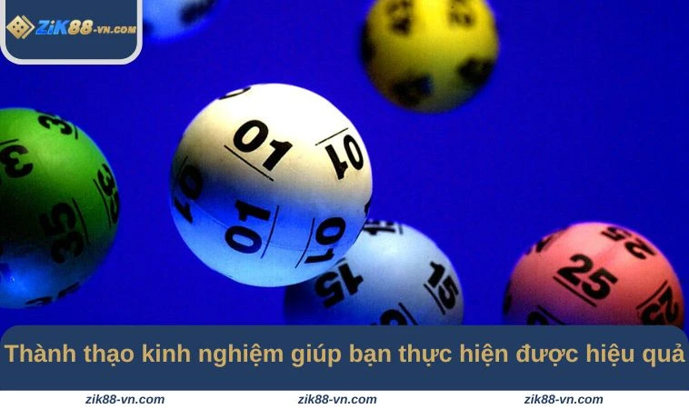 Thành thạo kinh nghiệm giúp bạn thực hiện được hiệu quả